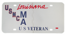 Personalized Louisiana State Custom License Plate – SignsAndTagsOnline